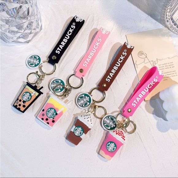 Starbucks Keychains | Set of 4 - Picture 2 of 4